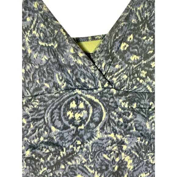 Patagonia Women's Medium Margot Sleeveless Dress Blue Abstract Organic Cotton - Picture 7 of 7